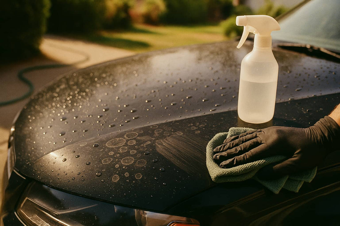 Vandpletter og kalk i lak: årsager og førstehjælp